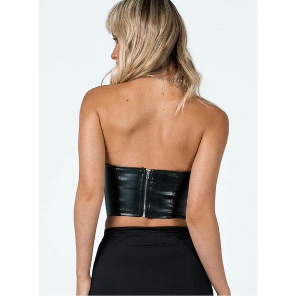 Princess Polly PU Bustier - Picture 2 of 5